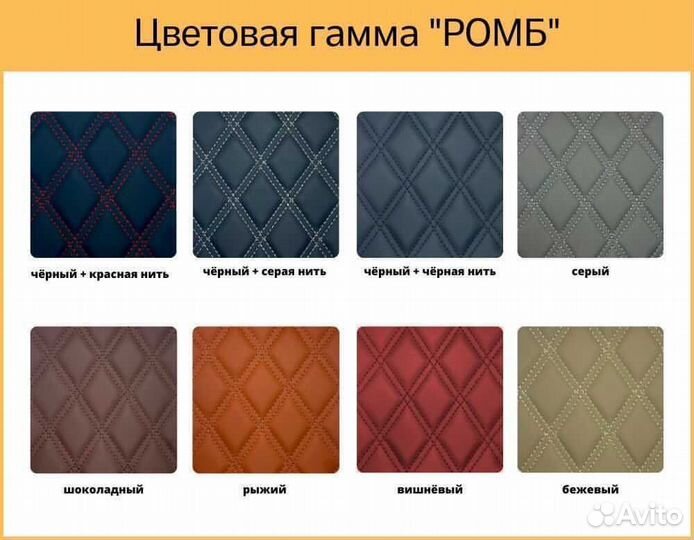 Автоковрики из эко-кожи на honda CRV