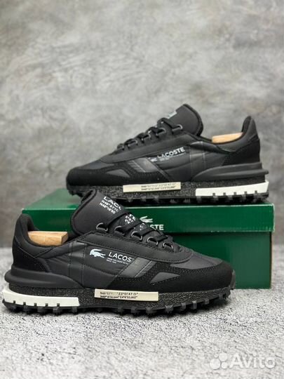 Кроссовки Lacoste черные арт:318