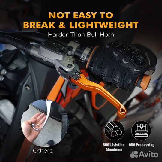 Рычаги сцепления и тормоза KTM (Brembo) nicecnc