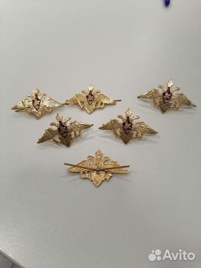 Эмблема на тулью мо металическая