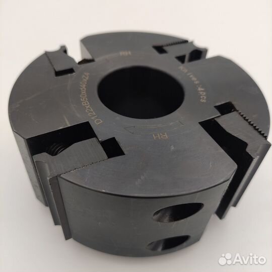 Фреза цилиндрическая 4-х ножевая под установку бланкетных ножей 122х40х50 z 4 hefn