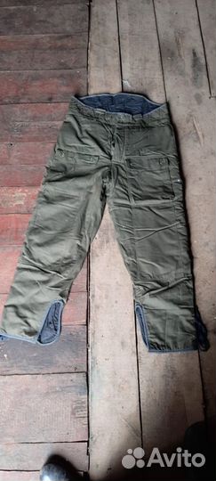 Новые ватные брюки р.52-54