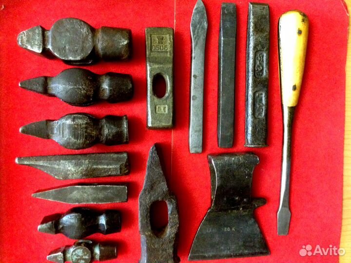 Молотки,топор,зубила,отвертка СССР