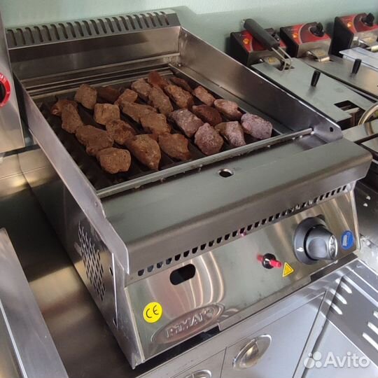 Газовый гриль настольный на Лавовом камне / Турция