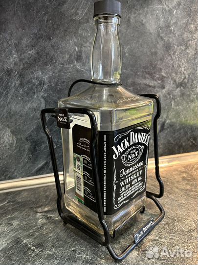 Бутылка jack daniels 3 литра