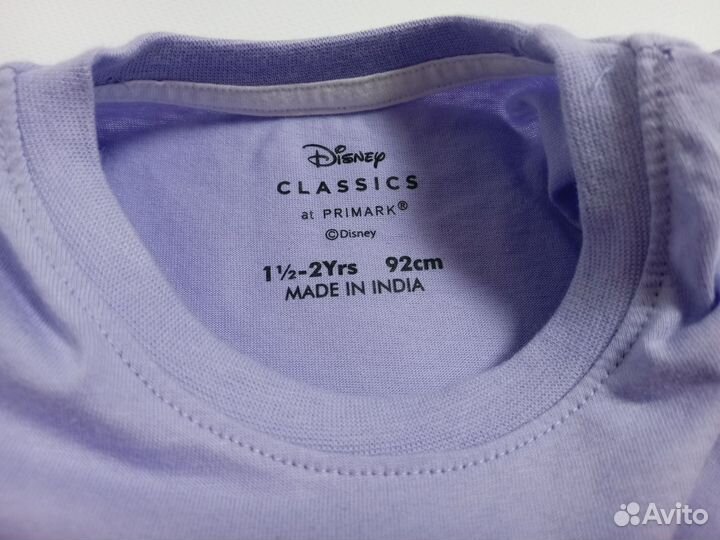 Пижама для девочки 86 92 Primark новая