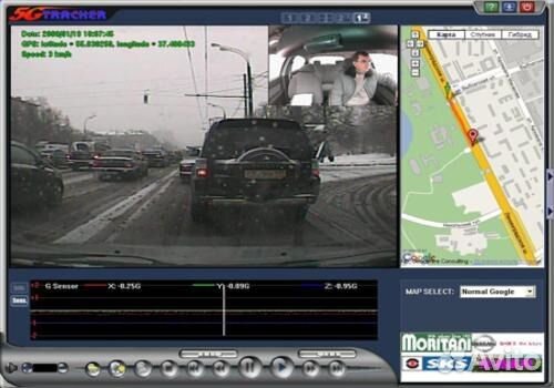 Комплект видеонаблюдения на автомобиль