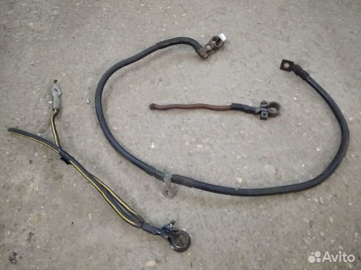 Клемма аккумулятора с проводом толстым