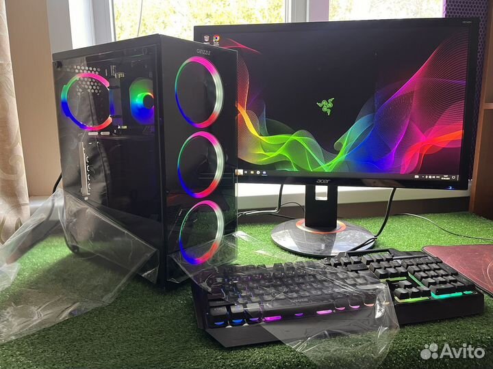 Игровой пк GTX1660/Intel 10100f/ssd