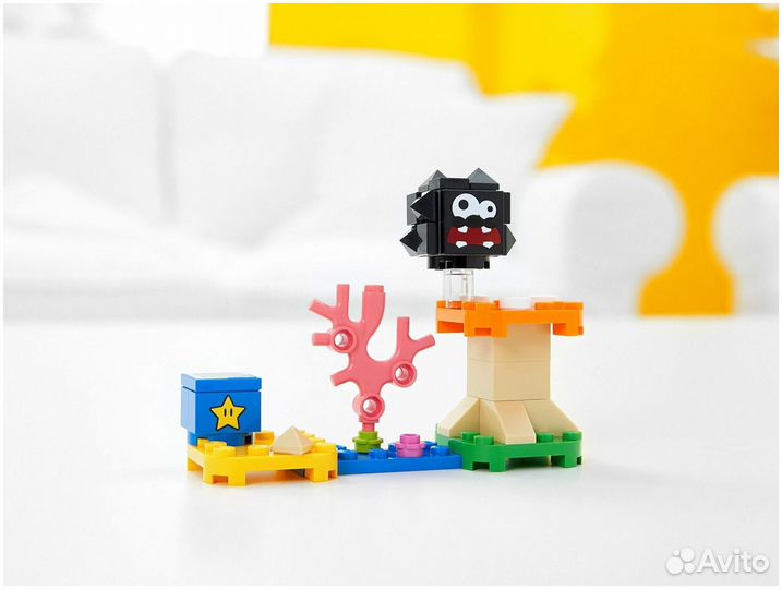 Lego Super Mario 30389 Лохматик и гриб-платформа