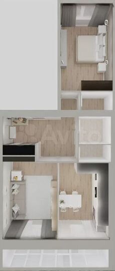 2-к. квартира, 66 м², 7/10 эт.