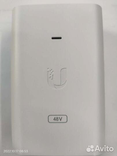 Инжектор PoE Ubiquiti 48V 24W