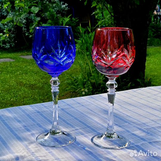 Бокалы хрустальные для вина Германия WMF