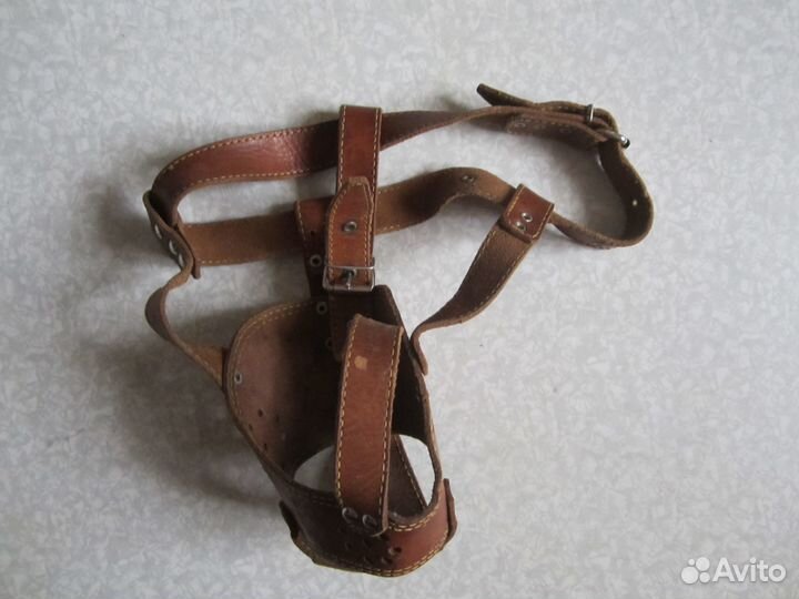 Намордник кожаный