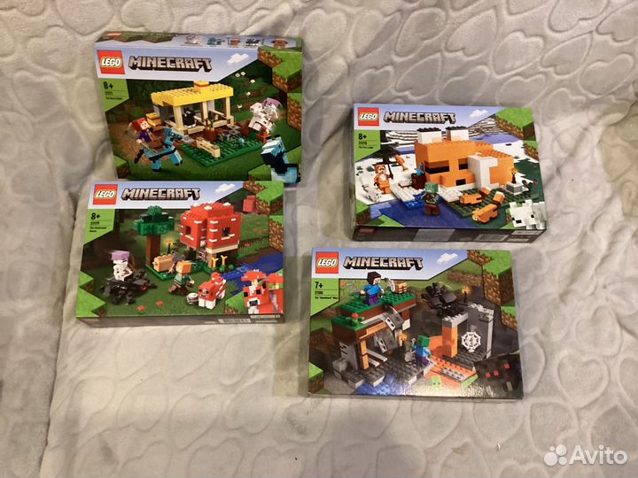Lego Minecraft Новое