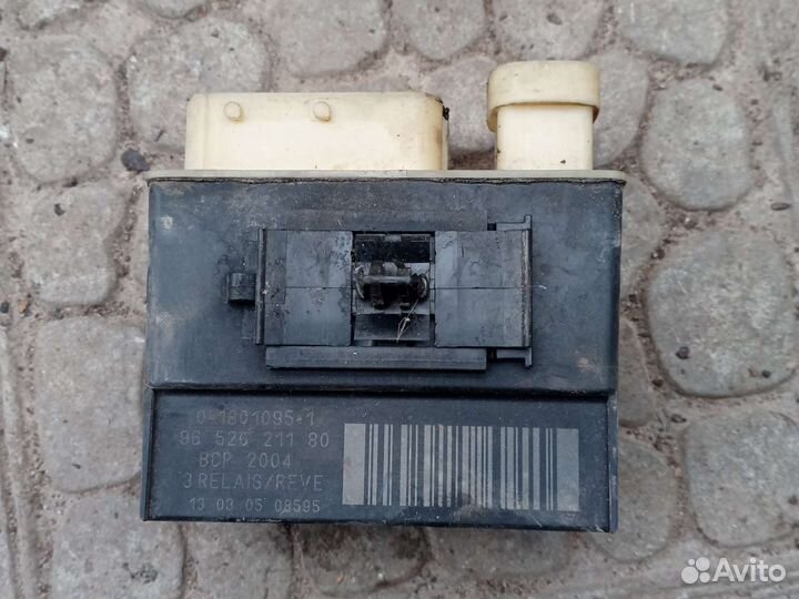 Ситроен с-элизе реле включения вентилятора