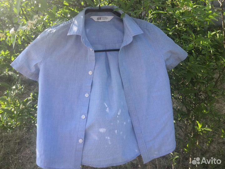 Рубашка hm 4-5 лет