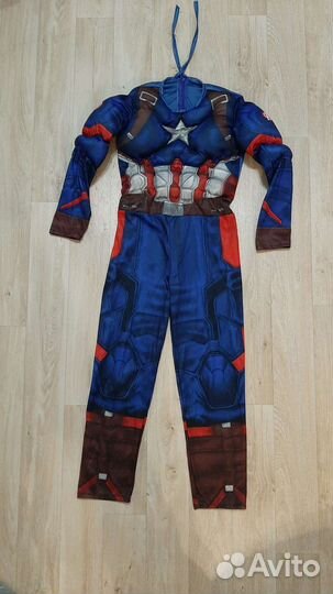 Костюм карнавальный Марвел капитан-америка