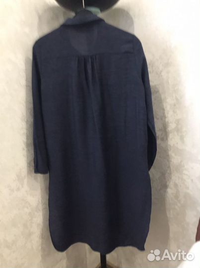 Платье рубашка zara