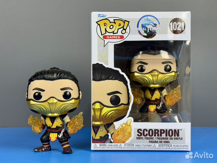 Funko Pop Games 1021 Scorpion (Mortal Kombat 1)