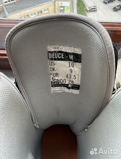 Сноубордические ботинки 43