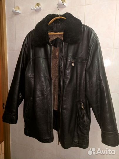 Куртка кожаная 