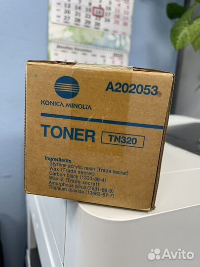 Картридж (тонер) TN320 Konica Minolta оригинал