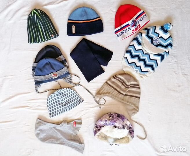 Шапки разного размера