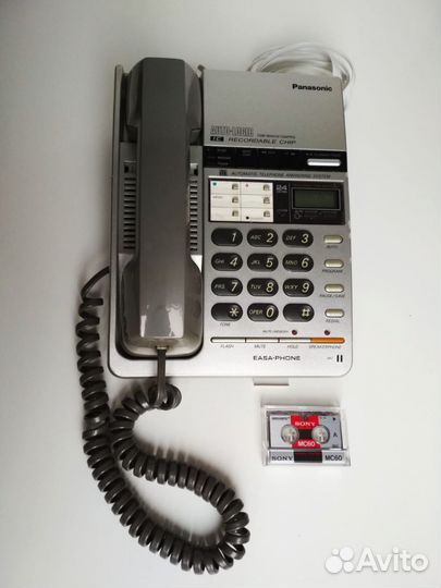 Стационарный телефон panasonic с автоответчиком