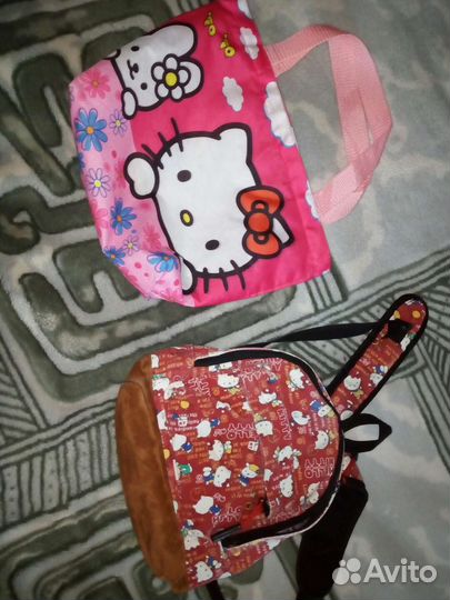 Детские рюкзак и сумка пляжная