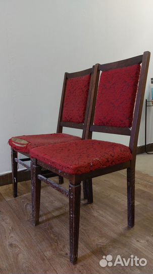 Стулья деревянные винтаж