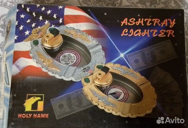 Пепельница зажигалка