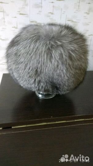 Шапка из чернобурки