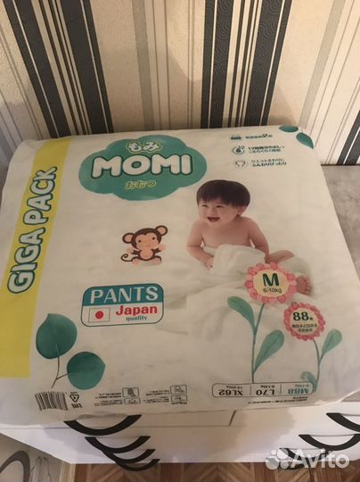 Подгузники трусики momi 3М