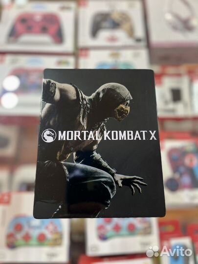 PS4 Mortal Kombat X Collector's Steelbook б/у