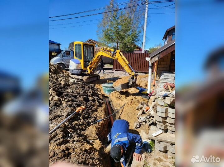 Монтаж септика под ключ