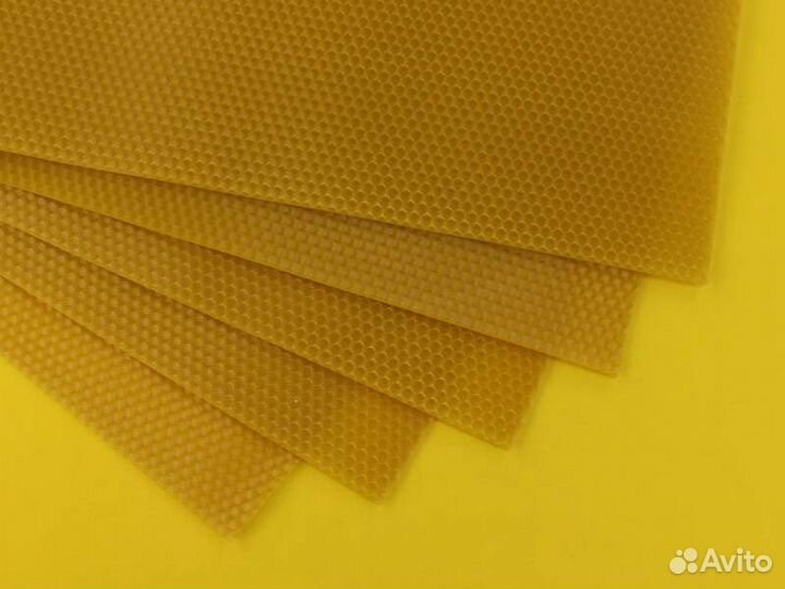 Вощина натуральная, пасечная и свечи ручной работы