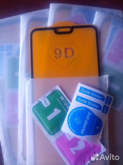 Защитное стекло на honor 8х