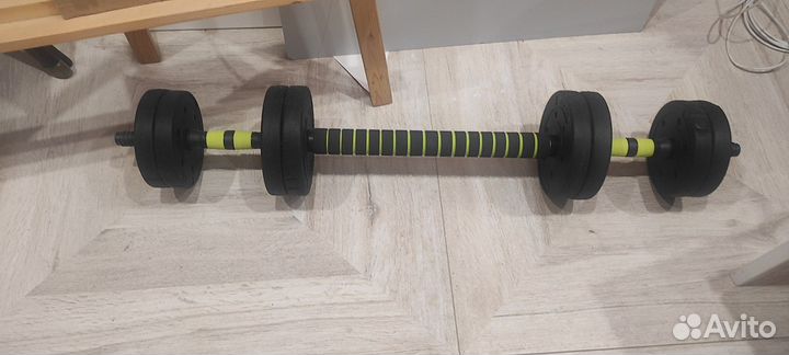 Гантели разборные штанга