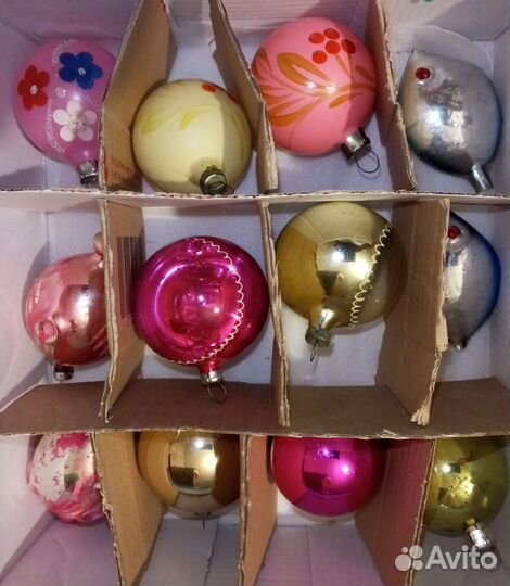 Новогодние игрушки СССР