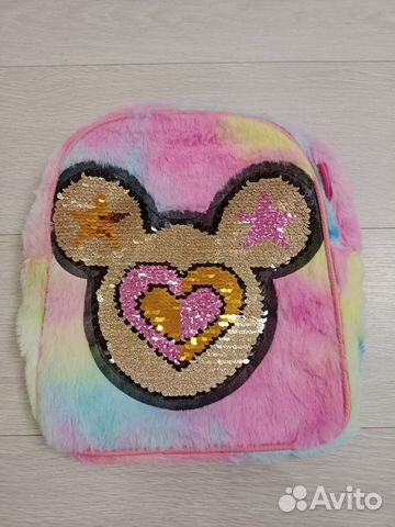 Детский плюшевый рюкзачок