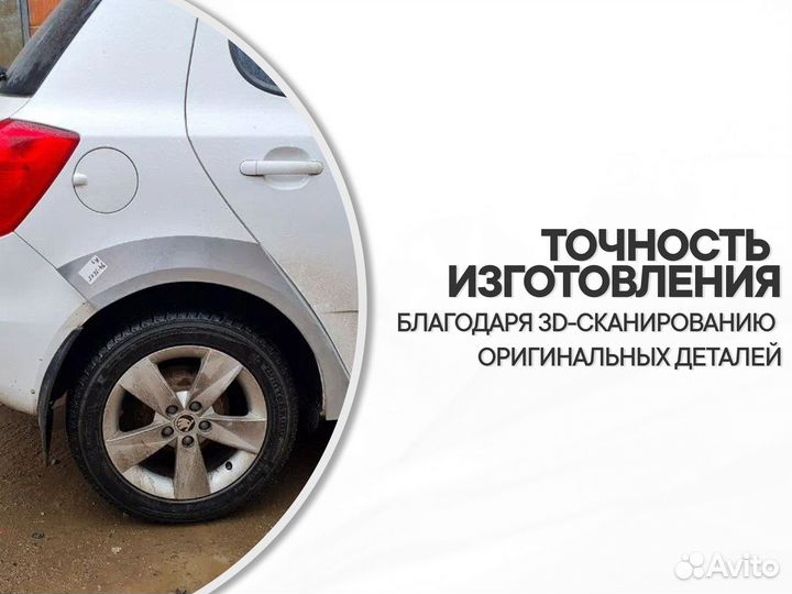 Ремонтные пороги и арки для Skoda Митино