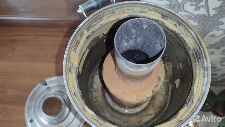 Самовар дровяной СССР 6,5 л латунный
