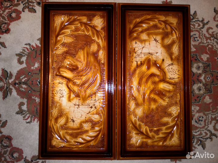 Нарды- ручная работа - Волк-Бардак