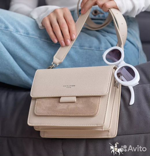 Сумка бежевая
