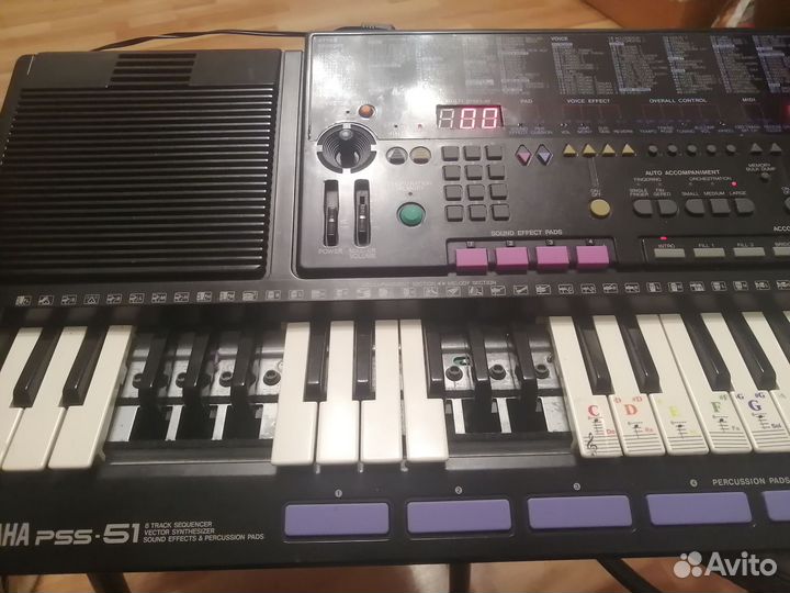 Синтезатор yamaha pss 51