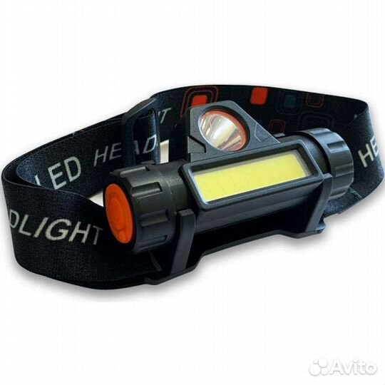 Налобный фонарь аккумуляторный