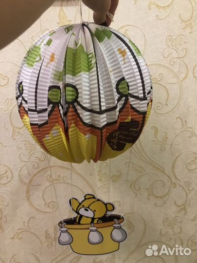 Воздушные шары бумажные на день рождение