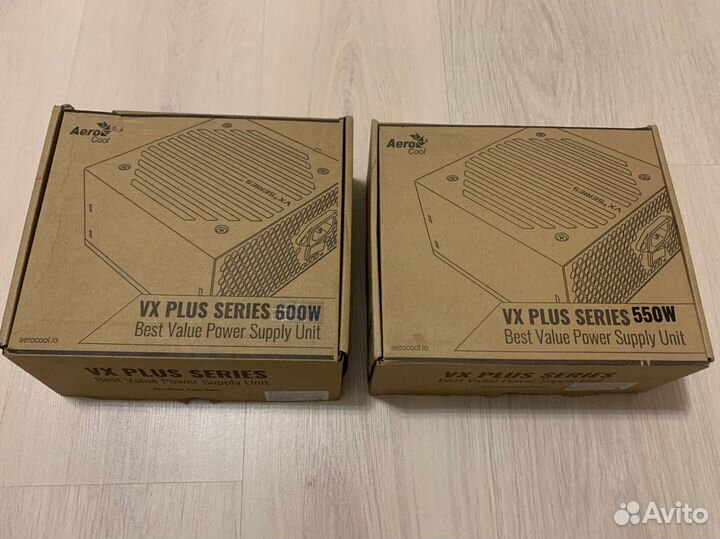 Блок питания Aerocool 500w / 600w новый