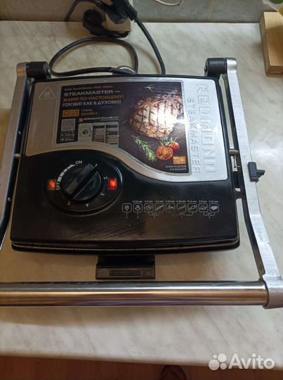 Электрогриль redmond